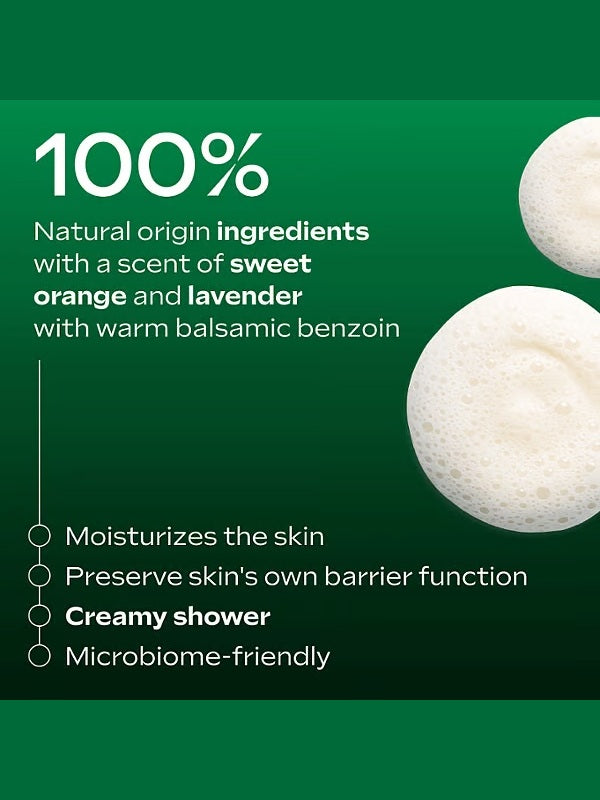 Weleda Skin Food Shower Cream benefits and natural orange, lavender and benzoin scent
