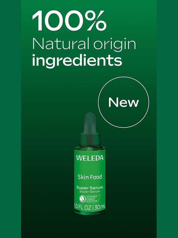 Weleda Skin Food Super Serum with 100 percent natural origin ingredients