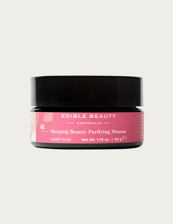 Edible Beauty Sleeping Beauty Purifying Mousse Sleep Mask 50g