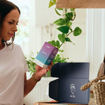 Sodii Everyday Hydration Salts Salty Passionfruit gift box being unpacked at home