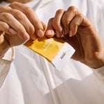 Sodii Everyday Hydration Salts Salty Pineapple sachet being opened