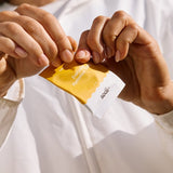Sodii Everyday Hydration Salts Salty Pineapple sachet being opened