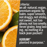 Product standards and certifications for Hurraw! Sun Lip Balm SPF15 4.8g