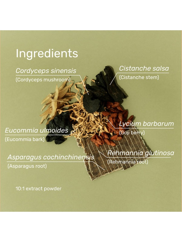 SuperFeast JING tonic herb ingredient list