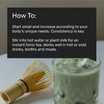 How to prepare SuperFeast Tremella Matcha