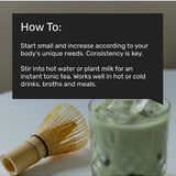 How to prepare SuperFeast Tremella Matcha