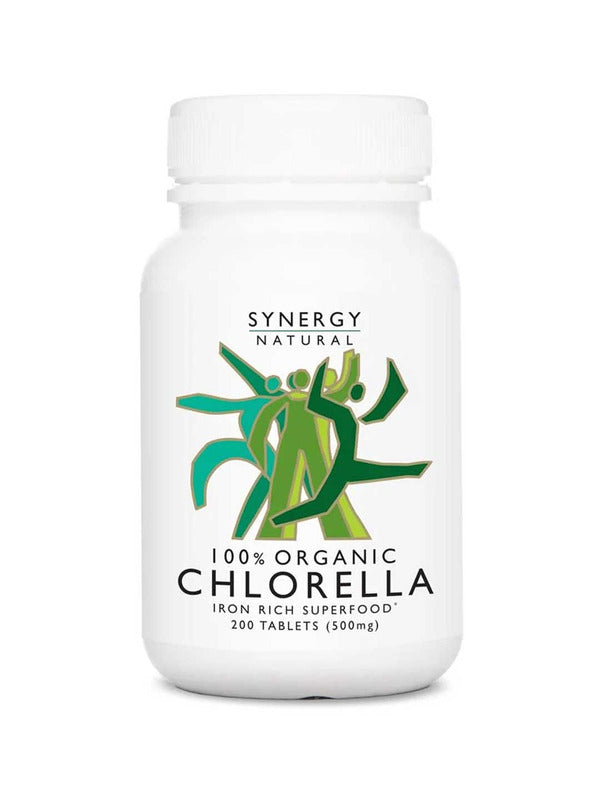 Synergy Natural Organic Chlorella Tablets, natural supplement