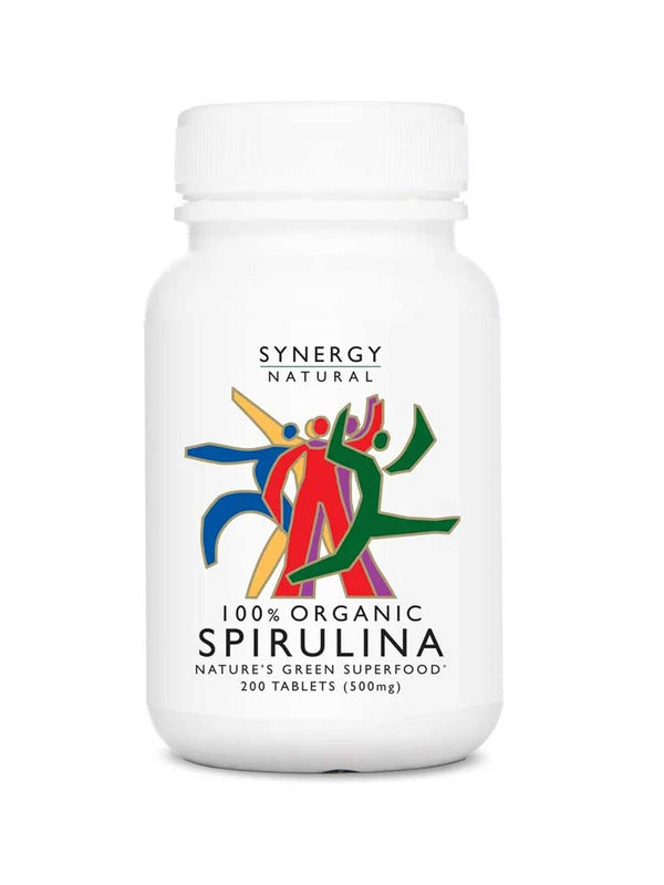 Synergy Natural Organic Spirulina Tablets, natural supplement