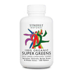 Synergy Natural Organic Super Greens 500 Tablets