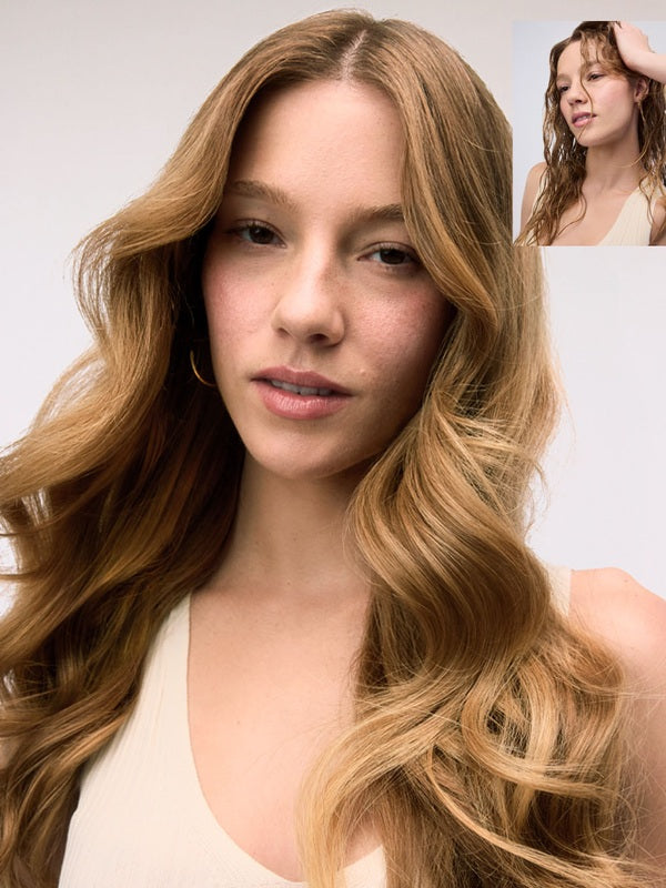 T3 AireBrush One-Step Hair Dryer Brush finished hair
