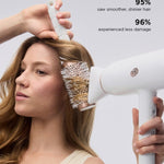 T3 Featherweight StyleMax Hair Dryer in use