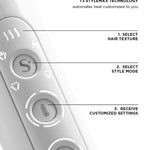 T3 Featherweight StyleMax Hair Dryer controls