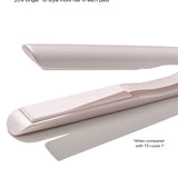T3 SinglePass Smooth X Flat Iron finished hair