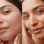 Face Tan Serum natural glow before and after result