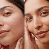 Face Tan Serum natural glow before and after result