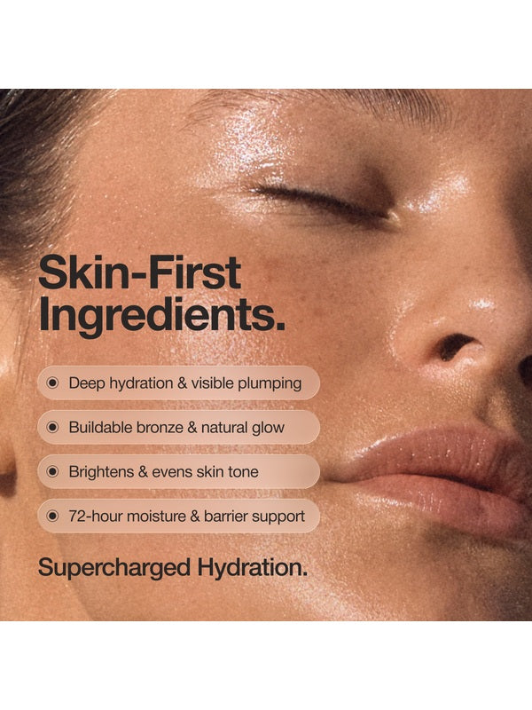 Hydrabronze Face Tan Drops skin first ingredients