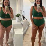 Full body Self Tan Mousse before and after result