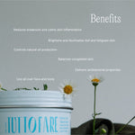 Key benefits panel for Tuttofare Roman Blue Tallow Balm