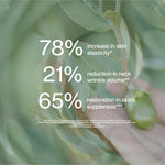 Skincare benefits panel for The Jojoba Company Neck and Decolletage Lifting Concentrate