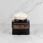 Metamorphosis Wild Yam Cream open jar lifestyle