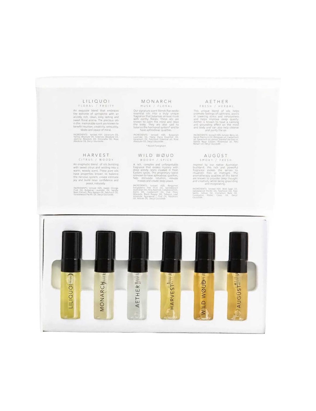 Vanessa Megan 100% Natural Mini Eau de Parfum Collection 6 x 3ml
