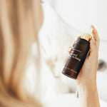 Model using Vanessa Megan Rose Hydrosol Pore Refining Toner