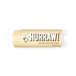 Overhead view of Hurraw! Organic Lip Balm - Vanilla Bean 4.8g