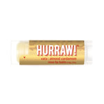 Overhead view of Hurraw! Vata Lip Balm Almond Cardamom & Rose 4.8g