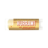 Overhead view of Hurraw! Vata Lip Balm Almond Cardamom & Rose 4.8g