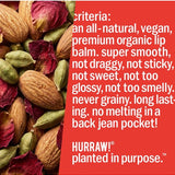 Product standards and certifications for Hurraw! Vata Lip Balm Almond Cardamom & Rose 4.8g