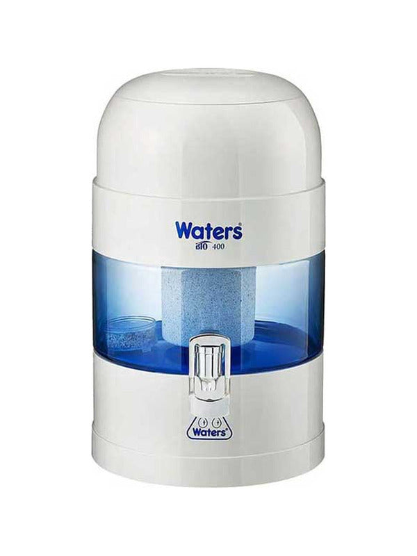 Waters Co BIO 400 grey 5.25 litre benchtop water filter on a white background