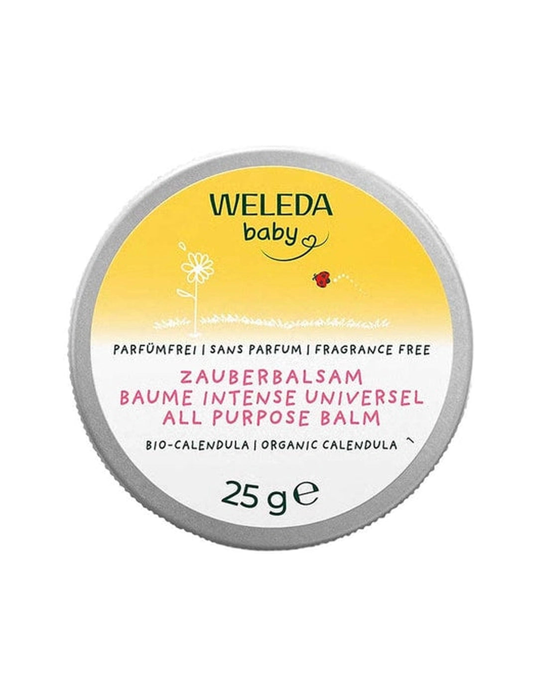 Weleda Calendula All Purpose Balm 25g front tin product image