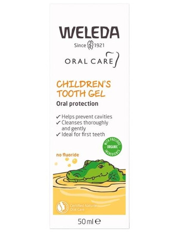 Weleda Children's Tooth Gel official carton image