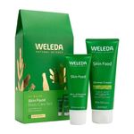 Weleda Gift & Glow Skin Food Body Care Set 2pk gift box with both products on white