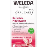Weleda Ratanhia Mouthwash official carton image
