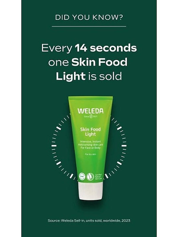 Weleda Skin Food Light product fact