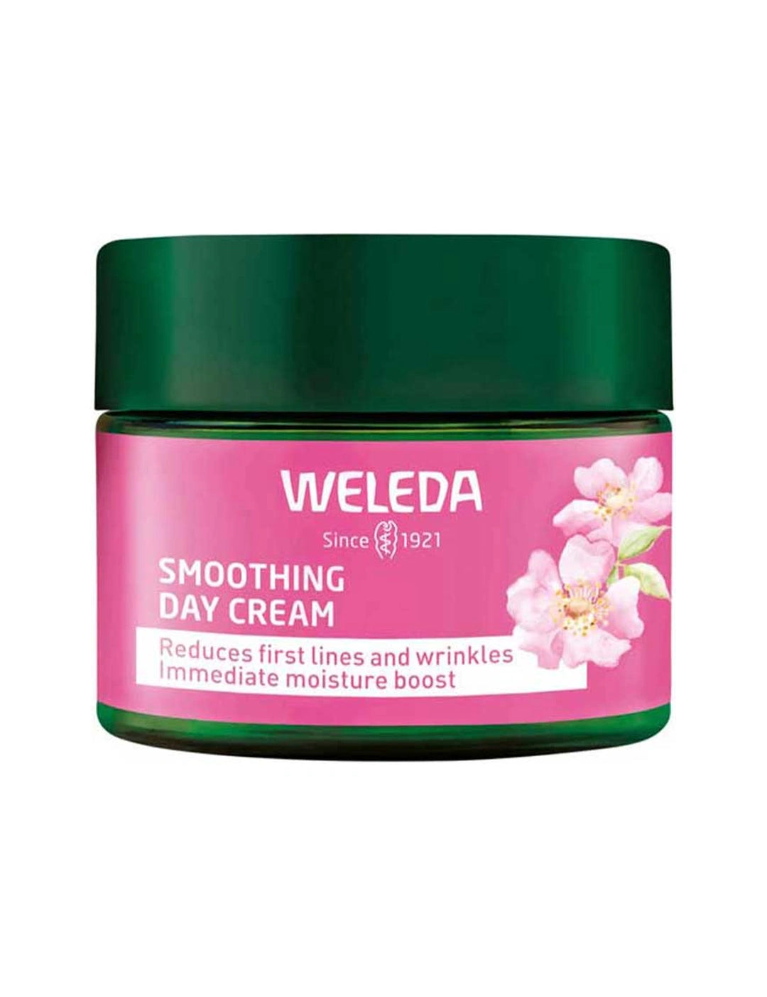 Weleda Smoothing Day Cream Wild Rose and White Tea 40ml front tub product image