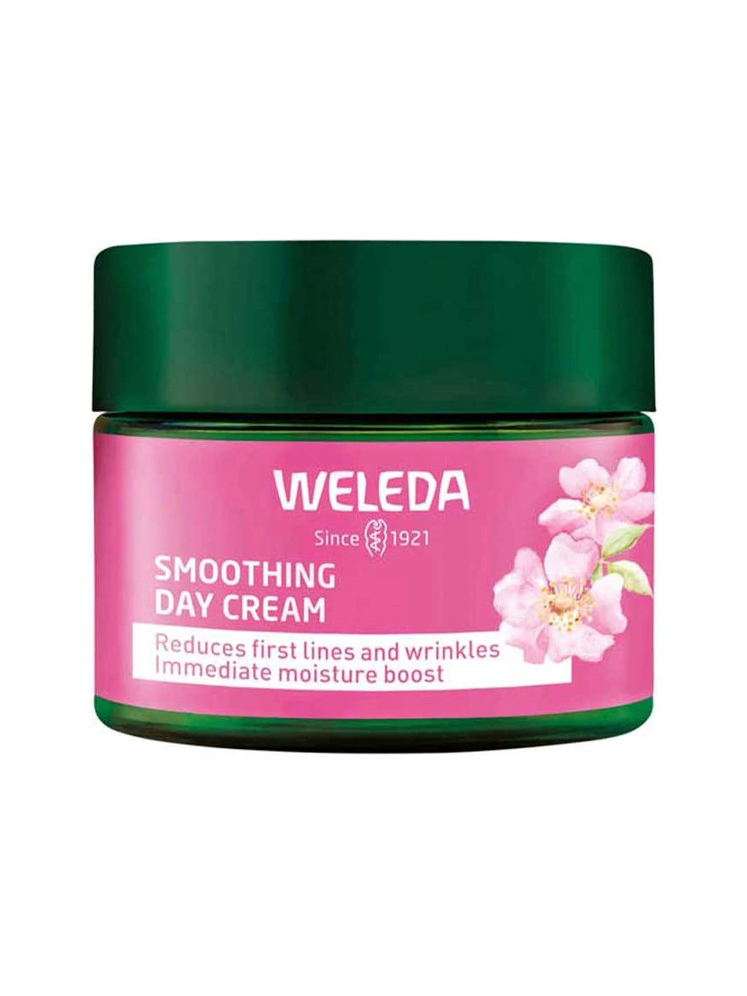 Weleda Smoothing Day Cream Wild Rose and White Tea 40ml front tub product image