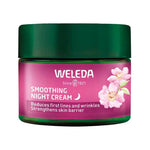 Weleda Smoothing Night Cream Wild Rose and White Tea 40ml front tub product image