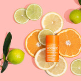 WooHoo Tango deodorant stick surrounded by fresh citrus slices