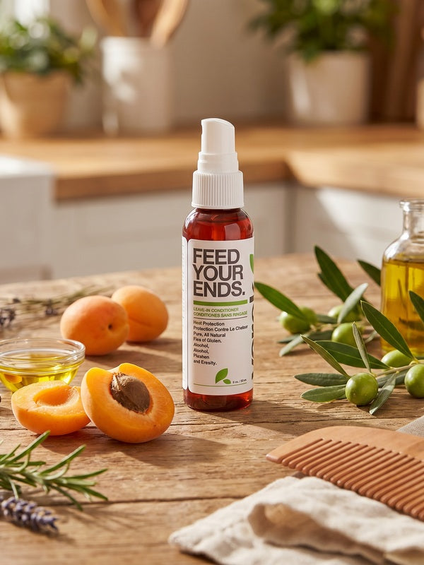 Yarok Feed Your Ends Leave-In Conditioner with apricot, oils and botanicals