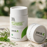 Yarok Feed Your Style Dry Shampoo styled with botanicals and powder