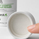 Close-up of Yarok Feed Your Style Dry Shampoo powder texture