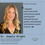 Dr Angela Wright recommendation for YES lubricants
