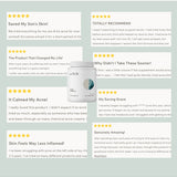 Verified customer review highlights for Zilch Acne Formula – Zilch Acne Formula 180 Tablets