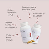 Benefits of Zilch PMS + Stress Formula for cycle and mood support – Zilch PMS + Stress Formula 120 Tablets